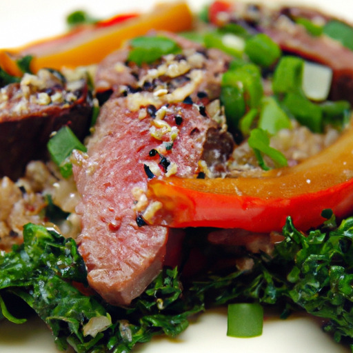 Sirloin Steak and Quinoa Medley