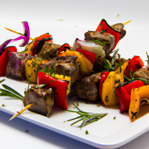 Rosemary Infused Lamb Kebabs