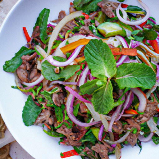 Power Packed Thai Lamb and Quinoa Salad