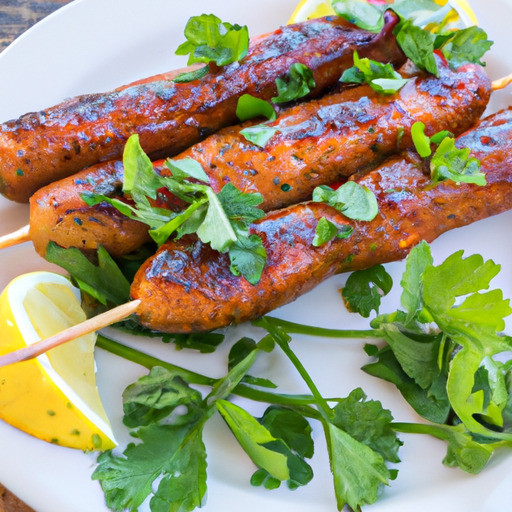 Herby Lamb Kofta Kebabs