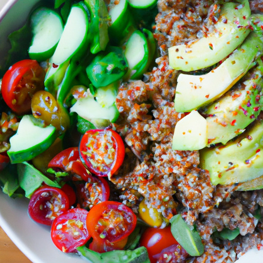 Smoky Lamb Quinoa Buddha Bowl