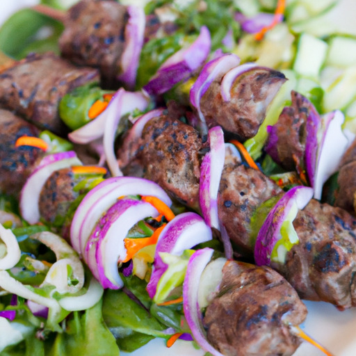 Lamb Power Kebabs