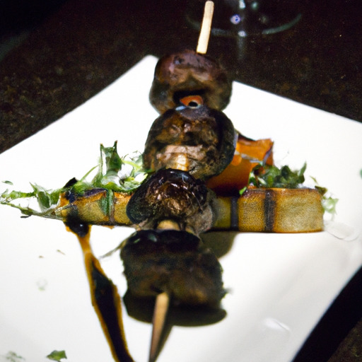 Deconstructed Beef Wellington Skewers