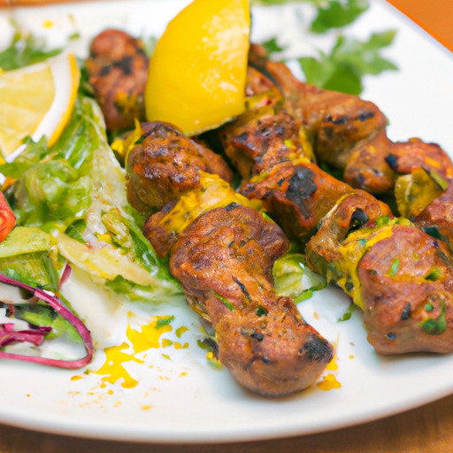 Moroccan Minted Lamb Skewers