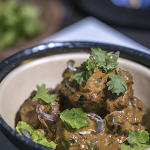 Lavish Lamb Curry in Protein-Rich Almond Sauce