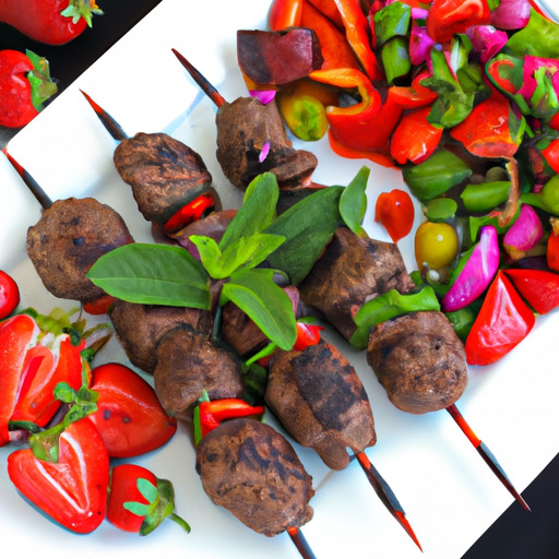 Fruity Lamb Kofta Skewers