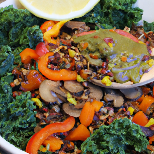 Vegan Lentil Mushroom Power Bowl