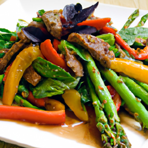 Thai Basil Lamb Stir-fry