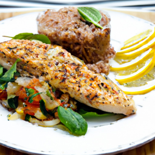 Provencal Herbed Chicken with Quinoa and Lentil Salad