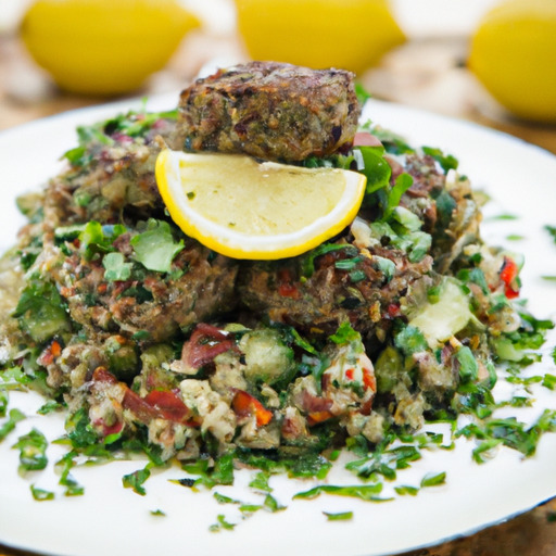 Lush Lamb Koftas with Quinoa Tabbouleh