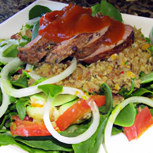 Smoky BBQ Pork Tenderloin with Quinoa Salad