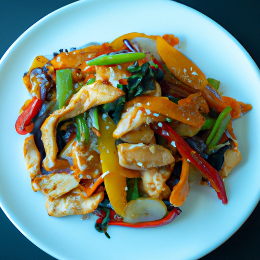 Asian Honey Sesame Chicken Protein Stir-Fry