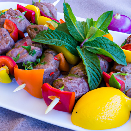 Charred Lamb Lovers' Skewers