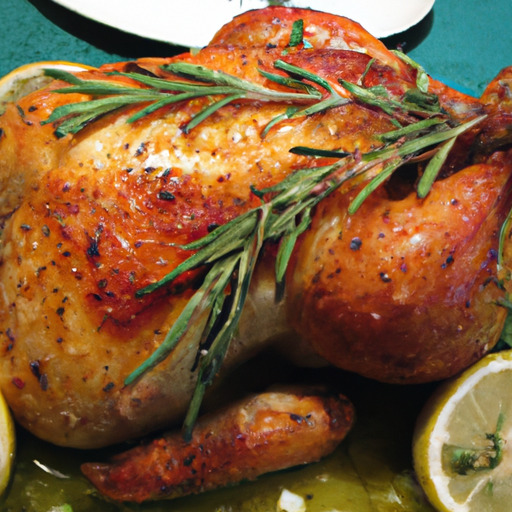 Zesty Garlic-Lemon Roasted Chicken