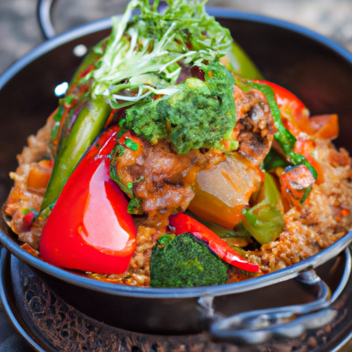 Spicy Lamb Protein Blast Jambalaya